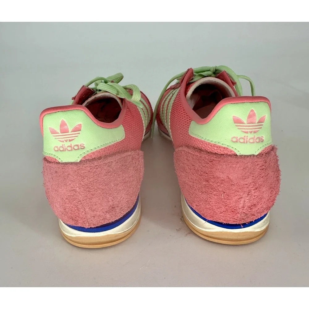 Adidas Women's SL 72 OG Size 8 Pink Fusion Green Spark |JI1879|
